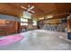Unfinished basement with storage and large windows at 34 Admiral Sw Ave, Concord, NC 28027