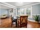 Dining room with seamless flow to the living area, creating an inviting space for gatherings at 34 Admiral Sw Ave, Concord, NC 28027