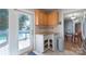 Kitchenette features a door leading to a pool deck and view of the community pool at 500 Belleview Rd, Rock Hill, SC 29730
