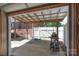 Covered patio perfect for grilling in the backyard at 500 Belleview Rd, Rock Hill, SC 29730