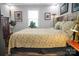 Relaxing bedroom featuring wood floors, natural light, and tasteful decor at 5016 Old Pine Ln, Cherryville, NC 28021