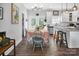Charming kitchen with stainless steel appliances and an adjacent breakfast nook at 5016 Old Pine Ln, Cherryville, NC 28021