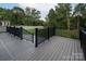 Spacious outdoor deck perfect for entertaining or enjoying the serene backyard at 6400 Morningsong Ln, Charlotte, NC 28269