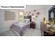 Comfortable bedroom featuring neutral carpet, a window, and stylish decor at 7184 Sylvan Retreat Dr, Denver, NC 28037