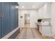 Well-organized mudroom featuring custom cabinets and a built-in desk at 102 Antioch Plantation Dr # 18, Matthews, NC 28104