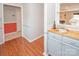 View of the home's interior, through an opening into another room at 10945 Winterbourne Ct, Charlotte, NC 28277