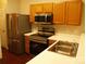 Well-equipped kitchen featuring stainless steel appliances and plenty of counter space at 11107 Lions Mane St, Charlotte, NC 28273