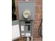 Exterior electrical box with circuit breakers at 1210 Grady St, Salisbury, NC 28144