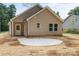 Newly constructed backyard features a blank canvas to design your outdoor space and enjoy neighborhood life at 213 E Division Ave, Salisbury, NC 28144