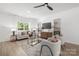 Inviting living room with wood floors, neutral decor, and plenty of seating for relaxation at 2313 Stallings Rd, Harrisburg, NC 28075