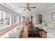 Bright and airy living space with hardwood floors, modern furniture, and open layout at 400 N Church St # 422, Charlotte, NC 28202
