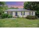 Charming single-story home with a well-maintained lawn and inviting front entrance, offering great curb appeal at 401 Yadkin St, Granite Quarry, NC 28072