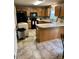 Functional kitchen with updated appliances, a black range, and ample counter space at 401 Yadkin St, Granite Quarry, NC 28072