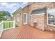 Exterior view of a house featuring a deck at 5052 Ashley Pl, Bessemer City, NC 28016
