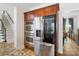 Modern kitchen featuring stainless steel appliances and wooden cabinets at 538 Fairwoods Dr, Huntersville, NC 28078