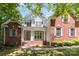 Charming two-story home featuring a classic mix of brick and siding with a welcoming front porch at 6655 Maple Spring Ct, Denver, NC 28037