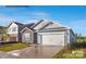 Attractive single-Gathering home with a two-car garage, stone accents, and lush lawn at 7913 Old Brook Dr, Sherrills Ford, NC 28673
