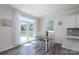 Cozy breakfast nook with french doors leading to the backyard patio at 1004 Earlston Rd, Indian Trail, NC 28079