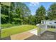 A well maintained lawn and a travel trailer in the background at 1038 Blake Rd, Albemarle, NC 28001
