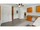 Bonus room with hardwood style flooring, built in cabinets, and fireplace at 1038 Blake Rd, Albemarle, NC 28001