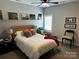 Comfortable bedroom featuring a bed and decor at 110 W Pine St, Lincolnton, NC 28092
