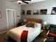 Cozy bedroom featuring a bed, a window and decor at 110 W Pine St, Lincolnton, NC 28092