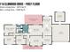 First-floor plan of 114 Elmwood Drive shows the layout, including the primary bedroom, kitchen, and Gathering room at 114 Elmwood Dr, Salisbury, NC 28147