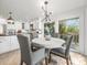 Bright eat-in kitchen featuring stainless steel appliances and modern lighting at 15 Old Stage Trl, Clover, SC 29710