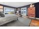 Inviting main bedroom with lake views and stylish decor at 15 Old Stage Trl, Clover, SC 29710
