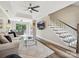 Comfortable living area with contemporary design, offering both style and functional living space at 1505 Wimbleton Woods Dr # 5, Fort Mill, SC 29708
