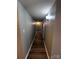 Hallway with wood flooring, neutral walls and recessed lighting at 2106 S Main St, Kannapolis, NC 28081