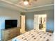Neutral-colored main bedroom with ensuite access and furnishings at 2311 Verde Creek Rd, Charlotte, NC 28214