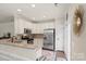 Updated kitchen with granite countertops and stainless steel appliances at 4278 Park South Station Blvd, Charlotte, NC 28210