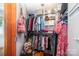 Walk-in closet with shelving, hanging racks, and ample storage for clothing and accessories at 4586 Doctor Dr, Catawba, NC 28609