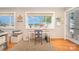 Cozy office space with a view of the lake, natural light, carpet, and a desk with neutral tones at 4586 Doctor Dr, Catawba, NC 28609