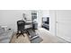 Bedroom features a computer and workout area with a TV, desk, and treadmill at 461 Misty Law Ln, Clover, SC 29710