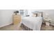 Cozy bedroom features a double bed with premium linens, a TV, and a four drawer dresser at 461 Misty Law Ln, Clover, SC 29710