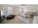 A spacious bedroom featuring a rug, windows for natural light, and calming decor at 461 Misty Law Ln, Clover, SC 29710