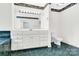 Bathroom featuring vanity with storage space, tile floor, and garden tub at 511 Brookwood Dr, Statesville, NC 28677