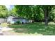 Spacious backyard featuring a shed and lush lawn at 639 S Eastway Dr, Troutman, NC 28166