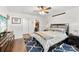 Inviting bedroom features a comfortable bed, closet, and ample natural light at 7921 Willhill Rd, Mint Hill, NC 28227