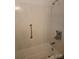 A clean, white shower and bathtub at 9225 Robinson Church Rd, Charlotte, NC 28215
