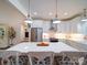 Beautiful kitchen featuring a large island with seating and stainless-steel appliances at 0000 Trull Hinson Rd # 2, Wingate, NC 28174