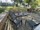 Spacious wooden deck with outdoor seating, perfect for relaxation and entertaining at 132 Marina Ln, Mooresville, NC 28117