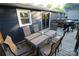 Outdoor seating and a grill on the back deck, perfect for summer relaxation at 132 Marina Ln, Mooresville, NC 28117