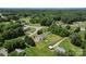 An aerial view of the property and surrounding area, showcasing the neighborhood layout at 1730 Woodbend Ln, Conover, NC 28613