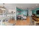 Bright open living area with views into kitchen and access to the front door at 20417 Harborgate Ct # 510, Cornelius, NC 28031