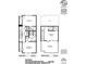 Detailed floor plan showcasing the layout of the third and fourth floors of this townhouse at 2108 Bryant Park Dr, Charlotte, NC 28208