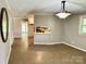 Inviting dining room featuring neutral tones, and an eat-in bar to the kitchen at 2130 Vashti Rd, Taylorsville, NC 28681