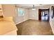 The inviting living room features neutral walls and access to the kitchen at 2130 Vashti Rd, Taylorsville, NC 28681